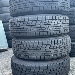 美品185/65R15スタッドレス4本アルミホイール付の画像