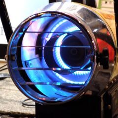 新札幌 ナカトミ NAKATOMI スポットヒーター SPH-850 ジェットヒーター 50Hz 熱風式 元箱付 No.3798の画像