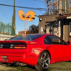 ローンは毎月13,300円～　日産　フェアレディZ　300ZX　2シーター　タイミングベルト交換済み　ＣＵＳＣＯ車高調　ＷＯＲＫＥＭＯＴＩＯＮ１８インチアルミホイール　ＥＴＣ　ＨＩＤヘッドライト　ＫｅｎｗｏｏｄＵＳＢオーディオの画像