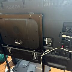 シャープ アクオス　60型　液晶テレビ　引き取り限定の画像
