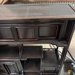 唐木の飾り棚  状態良好！の画像