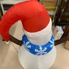 美原店 エアバルーン 雪だるま クリスマス 飾り の画像