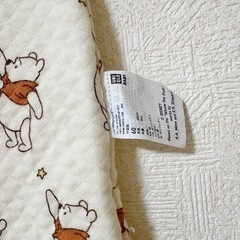 くまのプーさん ロンパース 60cm UNIQLO ユニクロ　ディズニー　キルトの画像