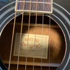 アコースティックギター　HONEY BEE　の画像