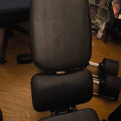 可変式ダンベル32kg×2個（4kg刻み）+ トレーニングベンチセット 錦糸町の画像