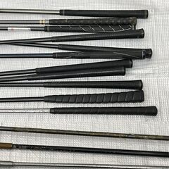 ij6810HI ゴルフクラブ 11本 ゴルフバッグ付 右利き DUNLOP TaylorMade BRIDGESTONE XXIO ドライバー アイアン パター ゼクシオの画像