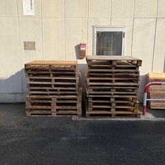 パレット　木製　中古の画像