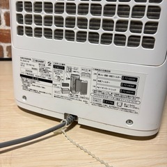 加湿空気清净機 KI-JS40-W 美品の画像