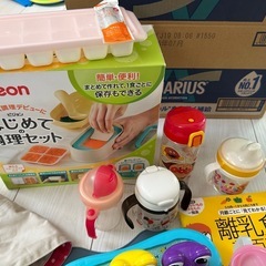 離乳食キットなどその時期に必要な物セットの画像
