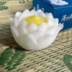 蓮の花※仏具ろうそく　　の画像