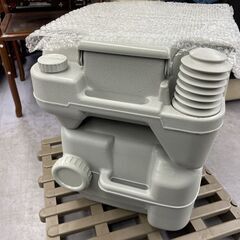 未使用品 本格派ポータブル水洗トイレ 20L 簡易トイレ 介護用トイレ キャンプやレジャー 災害時 マリン商事 札幌市手稲区の画像