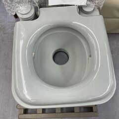 未使用品 本格派ポータブル水洗トイレ 20L 簡易トイレ 介護用トイレ キャンプやレジャー 災害時 マリン商事 札幌市手稲区の画像