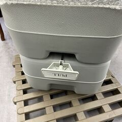 未使用品 本格派ポータブル水洗トイレ 20L 簡易トイレ 介護用トイレ キャンプやレジャー 災害時 マリン商事 札幌市手稲区の画像