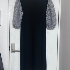 高見えロングワンピースの画像