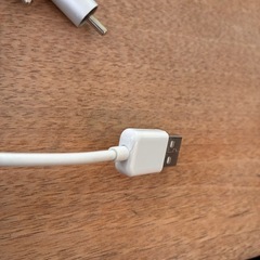 コンポジットAVケーブルfor iPhone/iPad 30ピン RCA& Apple iPad Camera Connection kit A1358の画像