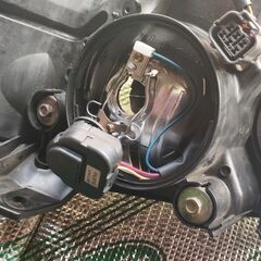 MPV LW3W 左右ヘッドライト　バラスト付き　取り外し品の画像