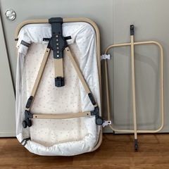 ベビーベッド（折り畳み）【町田市再生家具】252628の画像
