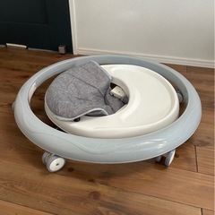 JTC BABY まぁるいほこうき 歩行器 赤ちゃん コンパクト (グレー)  の画像