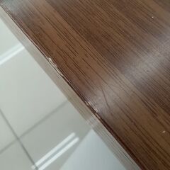 ★リユースのサカイ日立店★HJ8577  ダイニングテーブルセット ブラウン H73×D80×W150 クリーニング済み の画像