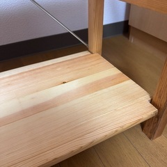 無印良品/木製/シェルフ/棚/収納の画像