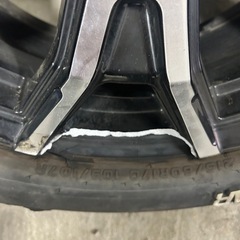 ハイエース　ホイールVS-T6　 カーポートマルゼン専売モデル　ホイールのみの画像