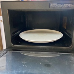 SHARP 900W 電子レンジ 回転皿付きの画像