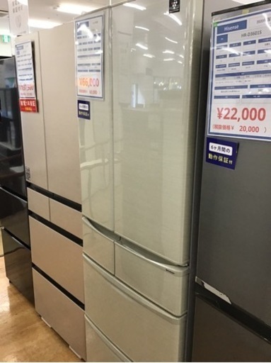 【トレファク神戸新長田店 買取/販売】取りに来られる方限定！SHARPの6ドア冷蔵庫2019年製のご紹介です！