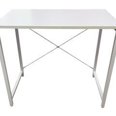 美品 山善 シンプルデスク パソコンデスクの画像