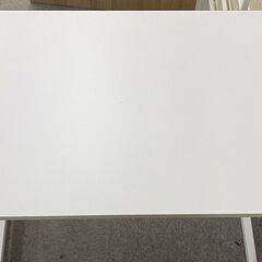 美品 山善 シンプルデスク パソコンデスクの画像