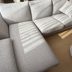 ニトリカウチソファ3人掛けNシールドの画像