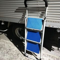 くまねず☆折りたたみ３段脚立☆美品☆の画像