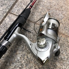 釣り竿、リールの画像