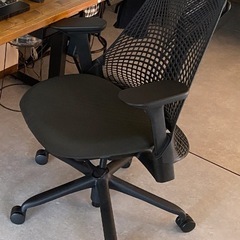 ハーマンミラー　セイルチェア　ブラック
