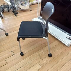 ★リユースのサカイつくば店★TK7637  オフィスチェア ブラック H80×D43×W47 クリーニング済みの画像