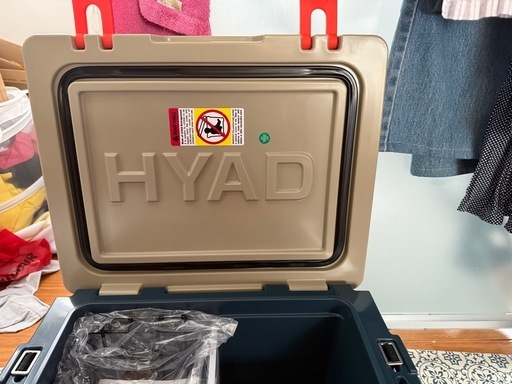 キャンプクーラー　HYAD 27リットル新品未使用！　