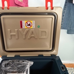 キャンプクーラー　HYAD 27リットル新品未使用！　の画像