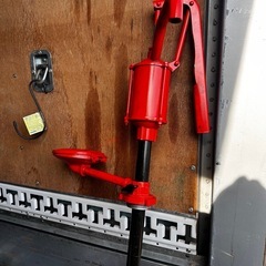 工進オイルポンプ　ドラム缶オイル　オイル出し　　の画像