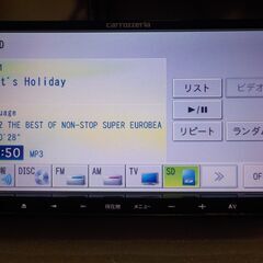※台限定・取付サービス・カロッツェリアナビ7インチ・CD・ワンセグTV・ラジオ・SDオーディオの画像