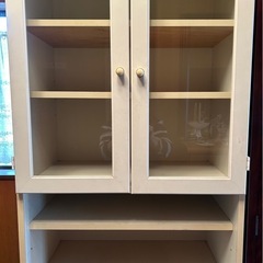 洗面所収納棚(傷ありの画像