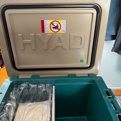 キャンプクーラー　HYAD 27リットル新品未使用！　の画像