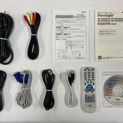 NEC 業務用プロジェクター NP-PE401HJD-N2 4000ルーメン 動作品の画像