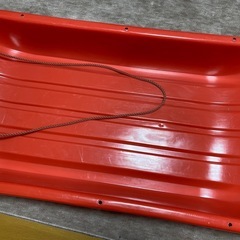 【引き取り限定】大型そり ジャンボスレー 雪遊び/雪上運搬/雪かきに！の画像