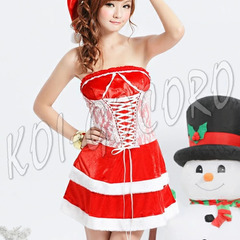 ハロウィン サンタ ドレス コスチュームの画像