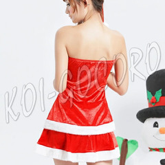 ハロウィン サンタ ドレス コスチュームの画像