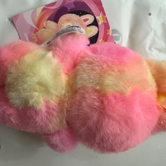 ラブブ黄色ピンクbig into energyの画像