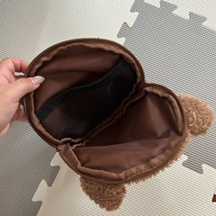 おむつポーチ　くまのポーチ　ポーチ　の画像