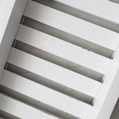 バスタブトレー　ホワイトの画像