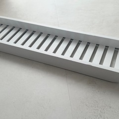 バスタブトレー　ホワイトの画像