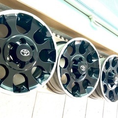 FJクルーザー純正アルミ 17インチ ランクルプラド 4本の画像