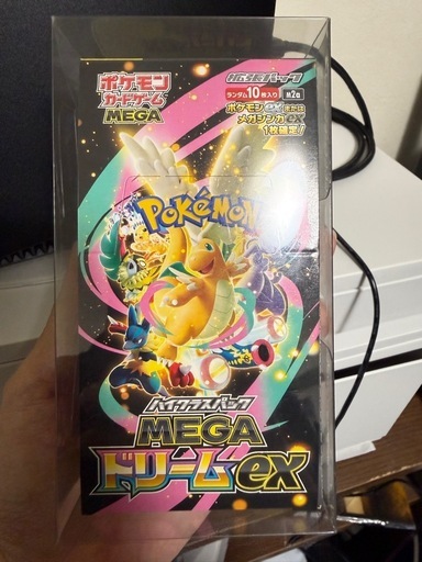 ポケモンカードゲーム ハイクラスパックMEGAドリームexシュリンク無し1BOX